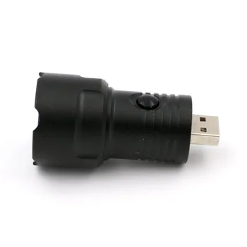 USB Patogu T6 LED Žibintuvėlis 4 Režimas, usb 