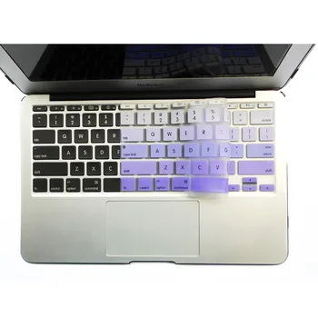 Apple Macbook Air 11 Silikoninis Klaviatūros Viršelis Odos JAV Versija Silikono Nešiojamas Nešiojamojo kompiuterio Klaviatūros Dangtelio Odos Raštas