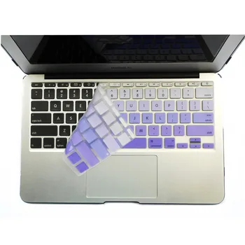 Apple Macbook Air 11 Silikoninis Klaviatūros Viršelis Odos JAV Versija Silikono Nešiojamas Nešiojamojo kompiuterio Klaviatūros Dangtelio Odos Raštas