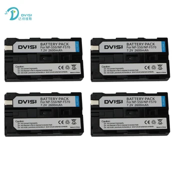 DVISI 7.2 V 2.6 Ah NP-F550 NP-F570 Fotoaparato Baterija Sony CCD-RV100 RV200 CCD-SC5 CCD-SC9 CCD-TR1 TR215 CCD-TR940 CCD-TR917