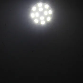 10vnt Dėmesio 12*5730SMD 3W G4 LED Lempos, kukurūzų led Mini Lampada led Lemputė Lempos Didelės Galios 360 Laipsnių Pakeisti Halogeninė Lempa 12V