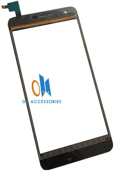 Juoda Spalva Highscreen Lengva XL Lengva XL Pro Touch Screen Skydelio Stiklo Geros Kokybės, Su Įrankiais & Juosta 1pc/daug