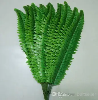 Dirbtinio šilko Augalų lapų Modeliavimas persų Žolės Lapų Dirbtinės žaliosios augalų lapų dirbtinių gėlių 