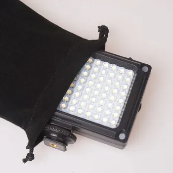 Ulanzi NAUJAS 96 LED Panel Vaizdo Šviesos Nuotrauka Užpildyti Šviesos Kamera, Vaizdo Hotshoe LED Lempos, Apšvietimas, vaizdo Kameros, vaizdo Kameros VEIDRODINIAI