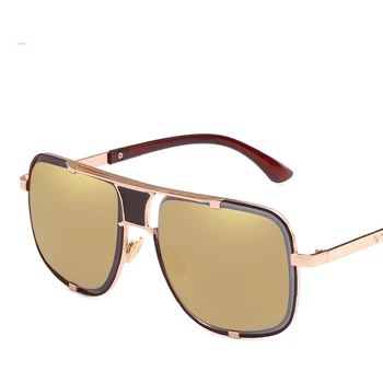 Prekės Dizaineris Akiniai nuo saulės Vyrams, Moterims, Retro Vintage Saulės akiniai Didelis Rėmas Mados Akiniai Aukščiausios Kokybės UV400 Akiniai