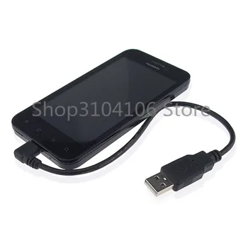 Kairė/dešinė Sulenkta 90 Laipsnių Micro USB Male į USB Įkrovimo Kabelis mobilusis Telefonas ir Tabletė