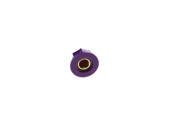 10x Violetinė mažo Dydžio MXR Stiliaus Skirted AMP Rankenėlę Efektų Pedalą, Rankenėlės iš Žalvario Įterpti