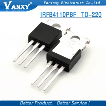 50PCS IRFB4110PBF TO220 IRFB4110 B4110 TO-220 naujas MOS FET tranzistorius