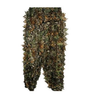 Miško Kamufliažas Kostiumas Medžioklės Ghillie Kostiumas Lapai kamufliažas, medžioklės drabužių 3D miško, medžioklės drabužių kamufliažinis kostiumas