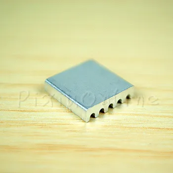 20Pcs ST036b 12*12*3MM Aliuminio Heatsinks Chip Mažas Elektroninis Radiatorių Šiluminė Fin Šilumos Laidumo Blokas Parduoti nuostolingai