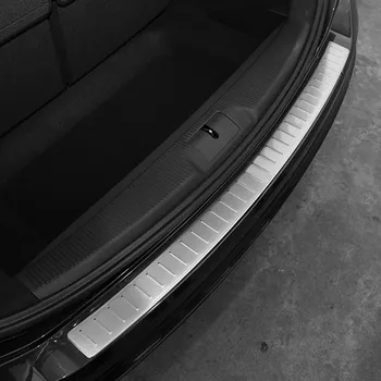 304 nerūdijančio plieno, Galinis bamperis Raštas Palangės, Vidaus, Išorės, už 2012-2017 Volkswagen Sharan Automobilių stilius
