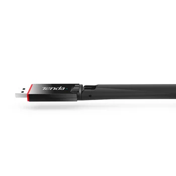 Tenda U6 Belaidis USB Tinklo plokštė, 300Mbps WiFi USB Tinklo Adapteris, USB 2.0 Stotis Režimas, SoftAP Režimas, 1*Išorinė Antena 6dBi