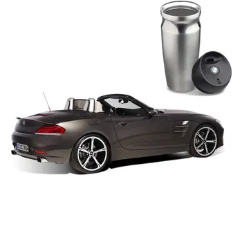 Naujas 350ML BPA FREE Izoliuoti auto Dulkių puodelis kavos Puodelis Nerūdijančio Plieno Termosas Vandens Butelis Vakuuminės Kolbos Kelionės ARBATOS Puodelis