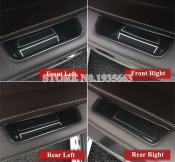 Už Benz ML W166 12-15 GL X166 13-15 Vidinės Pusės Durys Saugojimo lango Turėtojas 4pcs