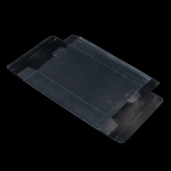 20pcs Aišku, skaidrios Žaidimo dėžutės Raštas Atveju CIB žaidimai plastikinių PET Raštas Nintendo DNE Už N64 žaidimo dėžės