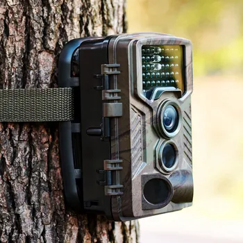 Elnias Wildcamera Medžioklės Takas kamera 1080P naktinio Matymo Juoda IR LED Foto Spąstus Laukinių kamera medžioklės Full HD Skaitmeniniai fotoaparatai