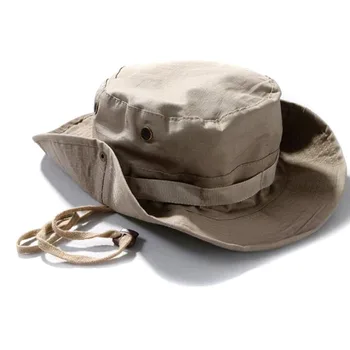 Karinės Armijos Taktinis Bonnie Skrybėlę Medžioklės, Suapvalinti Kraštais Saulės Camo Kibirą, Skrybėlės, Lauko Kempingas Bžūp