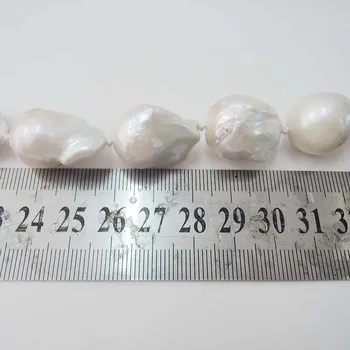 POBŪDŽIO GĖLO VANDENS Baroko PERLAS ilgi KAROLIAI-didelis perlai,baroko formos perlas -kaip 14mm-25 mm