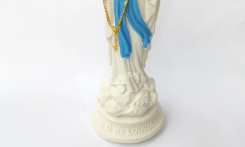 Mergelės Marijos Statula/Mini Mielas Angelo Skulptūros, Statulėlės Deivė Ornamentas/Jėzaus Statula namų dekoro amatai/apdailos dervos skulptūra