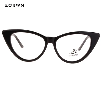 ZOBWN Cat eye akiniai ponios traval gafas Mados akiniai moterims, akinių rėmeliai Lunetėmis armacao de oculos de grau feminino