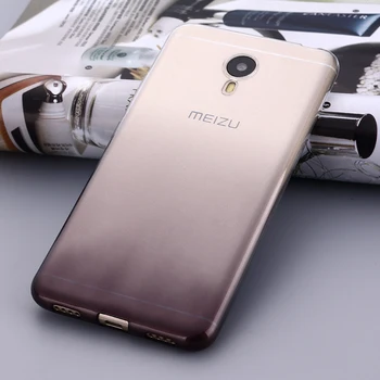 Meizu MX6 padengti Skaidriu plonas silikono apvalkalas 5.5