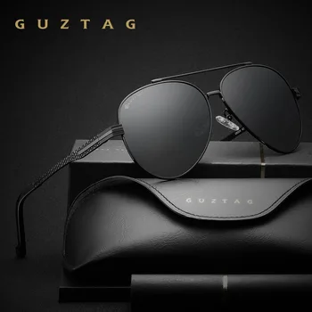 GUZTAG Prekės ženklo Mados Klasikinis Poliarizuoti Akiniai nuo saulės vyriški Dizaineris HD Akiniai Akiniai, Saulės akiniai Vyrams UV400 G8009