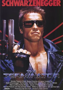 Terminatorius Plakatai Balta kreidinio Popieriaus Spausdina Sienų Lipdukai Namų Puošmena Svetainės Bderoom Home Art Prekės