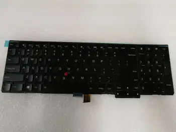 Originali Naujas LENOVO ThinkPad E531 E540 W540 T540 T540P Apšvietimu Nešiojamojo kompiuterio Klaviatūra US