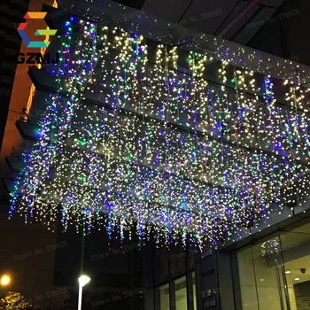 3m Romantiškas Kalėdų Langą Banga LED String Šviesos Lauko Vestuvių Namų Dekoracijos, Šventė, Festivalis Šalis Sodo Pasakų Žibintai