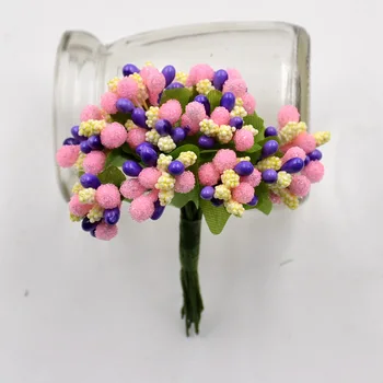12pcs pearl Uogų Dirbtinis Stamen Gėlių, Vestuvių Namų Puošybai Pistil 