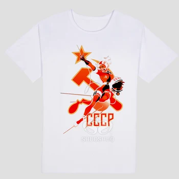 CCCP SSRS, Sovietų Sąjungos KGB Kūrybos Spausdinti Mens Vyrų Marškinėliai T-shirt Mados 2016 Naujas Trumpas Rankovės O Kaklo Medvilnės Marškinėlius Tee
