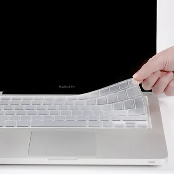 XSKN Prekės Aiškus, Skaidrus Silikoninis Klaviatūros Viršelis Odos Macbook Air 13, Pro 1315, belaidė klaviatūra