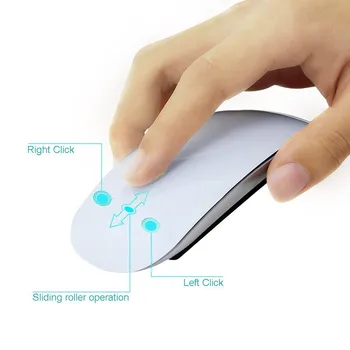 CHYI Wireless Magic Mouse 2.4 Ghz 1600 DPI Silent Touch KOMPIUTERIO, Nešiojamojo kompiuterio Darbalaukio Mac Book Išjungti inalambrico Ergonomiškas Super Slim Pelių