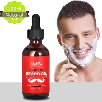 Vyrams Barzda Naftos Stilius Sušvelninti ir Apsaugoti Kipariso Ponai Barzda Priežiūros Produktai 60ML Nemokamas Pristatymas