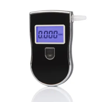 Gamyklos Realizavimo Profesionalių Skaitmeninių Kvėpavimas Alkoholio Testeriai LCD Alkoholio Kvapą Analizatorius Breathalyzer Freesp+10vnt Kandikliai