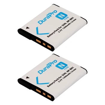 DuraPro 2 Vnt NP-BN1 NP BN1 BN1 Li-ion Baterija SONY DSC TX9 T99 WX5 TX7 TX5 W390 W380 W350 W320 W360 QX100 W370 W730 W150