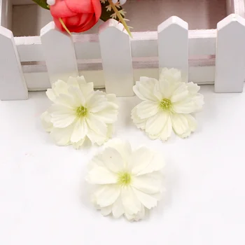 10vnt 4cm Dirbtinio Šilko Slyvų Žiedų, Gėlių Vestuvių Dekoratyvinių Gėlių 