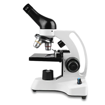 CIWA 1600X profesinės Biologinis mikroskopas žiūronų HD Mokslo eksperimentas LED Apšvietimas monokuliariniai žiūronai Mikroskopą