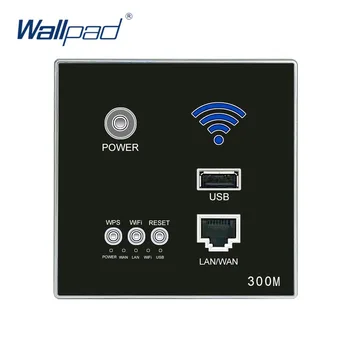 300M Sienos Įtaisytą Wifi AP Router USB Lizdą Sieninio elektros Lizdo Įkroviklis, WIFI, Lizdai, Lizdas Smart