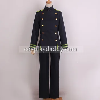 Seraph Pabaigos Yoichi Saotome Armijos Uniformą Apsiaustu, Pilnas Komplektas Cosplay Kostiumų M012