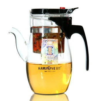 Nemokamas pristatymas 600ml Kamjove arbatos puodą elegantiškas puodelio stiklo arbatos rinkinys stiklo arbatinukas