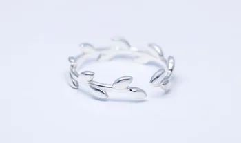 Yiustar Nauja siunta Piršto Žiedą, Lapus Unikalus Prabangos Lapų Moterų Žiedai Šalies Jewerlry