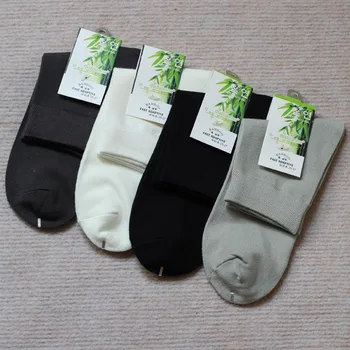 Pavasarį, rudenį prekės bambuko pluošto kojinės vyrams juodos kojinės vyriškos baltos atsitiktinis kojinės 5pairs/daug