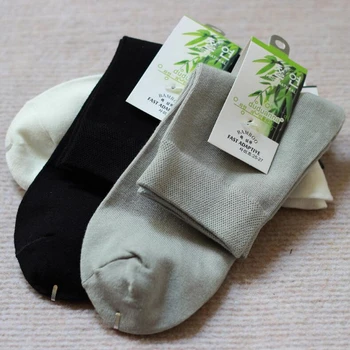Pavasarį, rudenį prekės bambuko pluošto kojinės vyrams juodos kojinės vyriškos baltos atsitiktinis kojinės 5pairs/daug