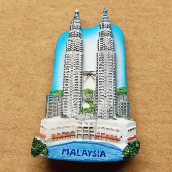 Malaizija Kelionės dervos šaldytuvas lipdukai