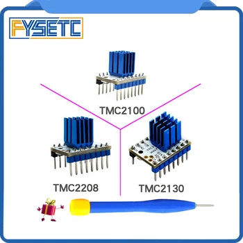 TMC2100 V1.3 TMC2130 TMC2208 V1.0 Stepper Motorinių StepStick Išjungti Vairuotojo Silent Puikų Stabilumą, Apsaugą 3d Spausdintuvo Dalys