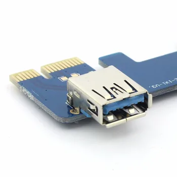 PCIe 1 iki 3, arba PCI Express 1 iki 4 Adapterio plokštę