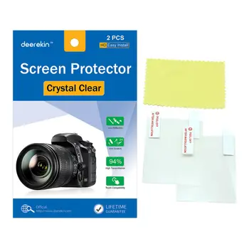 2x Deerekin LCD Screen Protector Apsauginė Plėvelė Panasonic Lumix DMC ZS40 / TZ60 FZ72 / FZ70 Skaitmeninis Fotoaparatas