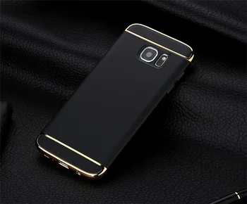 Case For Samsung Galaxy j3 skyrius J5 J7 Premjero m. 2016 m. byla Prabanga Royal Aukso Metalo Danga Hard Cover Nuimamas 3 1 Atveju kimTHmall