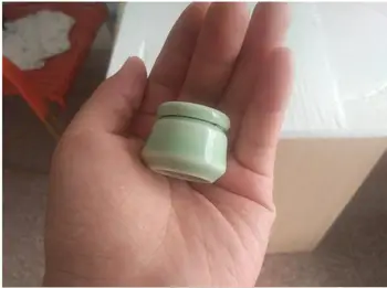 10vnt Mini Maži arbatos skardinės Kišenėje lūpų lauke bako Daugiafunkcinis keramikos jar Maži arbatos lapai saldainiai logotipą